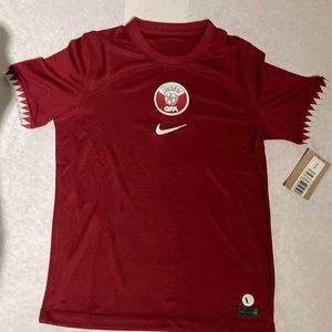 Nike Dri Fit Qatar 22 Home Jerseys kids, youth sizes